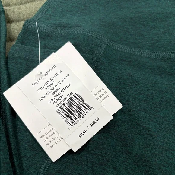 NWT Beyond Yoga Spacedye Caught In The Midi High Waisted Legging Green Size Med - Picture 2 of 6
